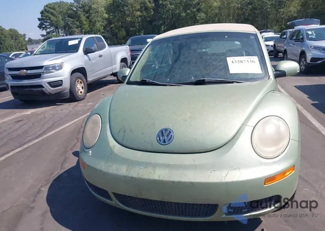 2009 Volkswagen New Beetle 2.5L from USA, damaged, VIN 3VWRF31Y59M405743